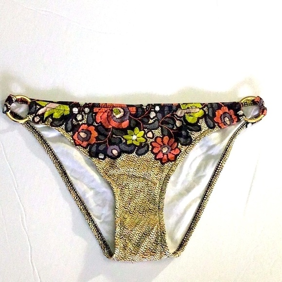 Jets By Jessika Allen Evening Star Print Bikini Set Size M - Picture 4 of 14